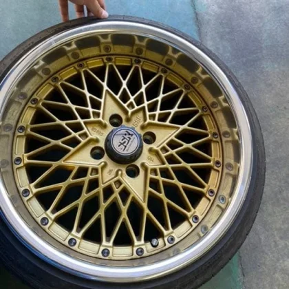 JDM SSR 16-inch deep rim wheels Formula Mesh No Tires