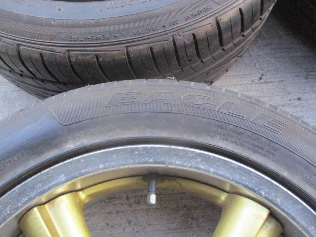 JDM Deep rim Enkei SST 17-inch 114.3 5-lug 8JJ 9JJ OFF +38 RX7 Silvia No Tires - Image 4