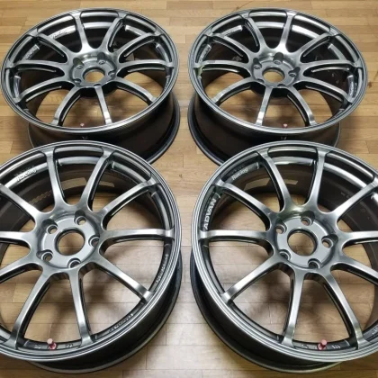 JDM Rare 188J +50 PCD112 ADVAN Racing RS II wheels for Golf VW Volkswa No Tires