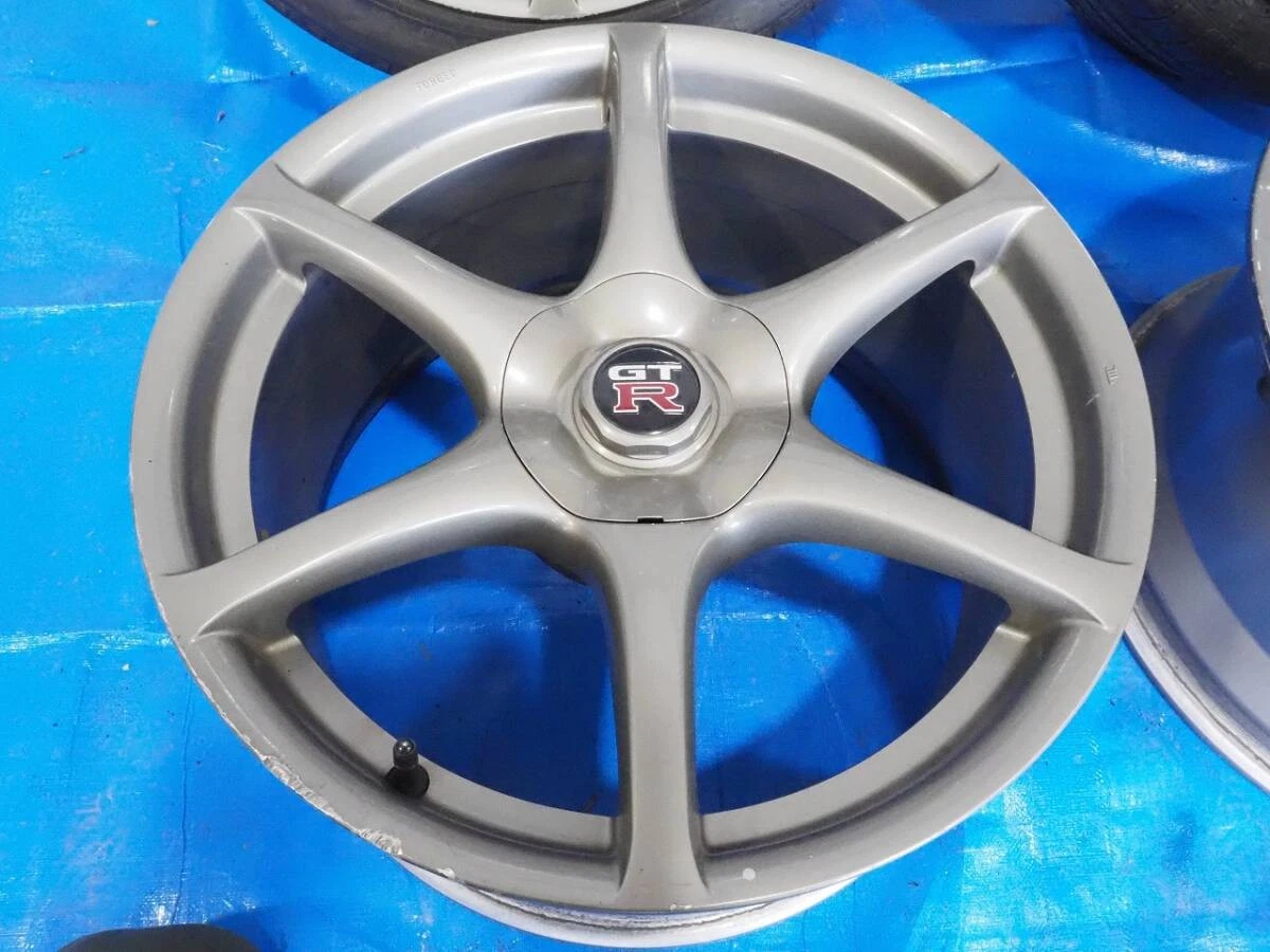JDM BNR34 genuine wheels R34 GTR No Tires - Image 2