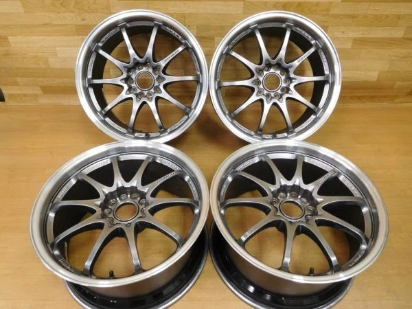 JDM RAYS VR CE28N 4Wheels no tires 18x9+40 5x114.3