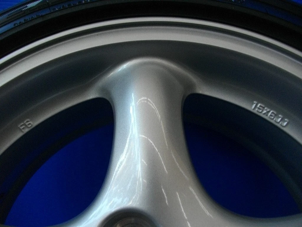 JDM H Mazda NB Roadster Genuine 156.0J +40 4H PCD100 GOODYEAR LS2000 1 No Tires - Image 5