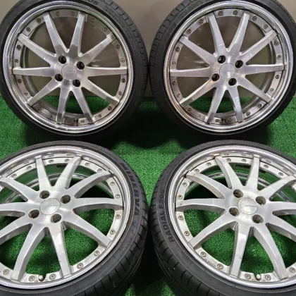 JDM Custom WORK Gnosis GS1 187.5J +54 PCD100 4-lug O-disc MINERVA 215/ No Tires