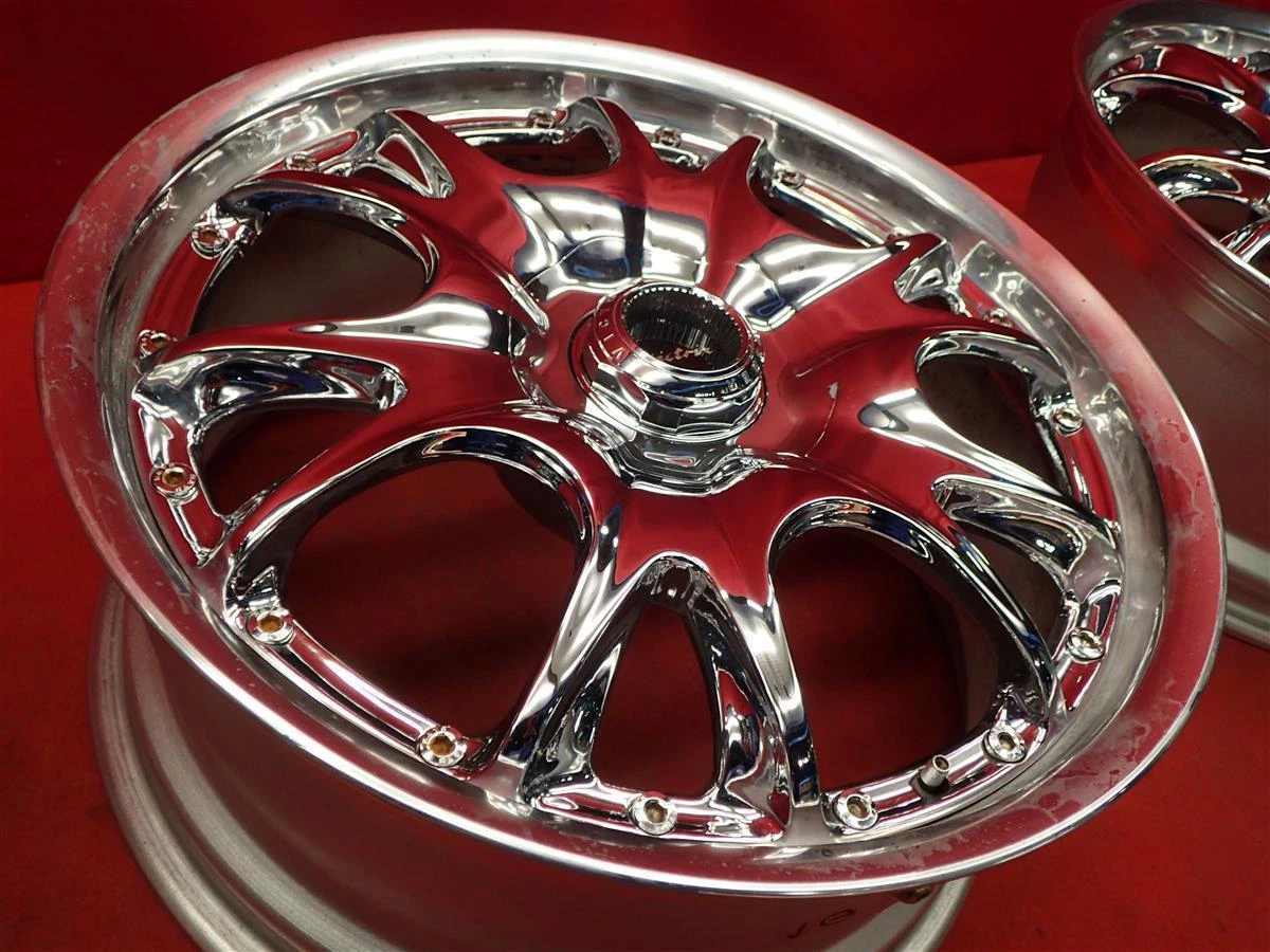 JDM RAYS Vitrix Freeger 4Wheels no tires 18x8+41 5x114.3 F&R BBKF - Image 8