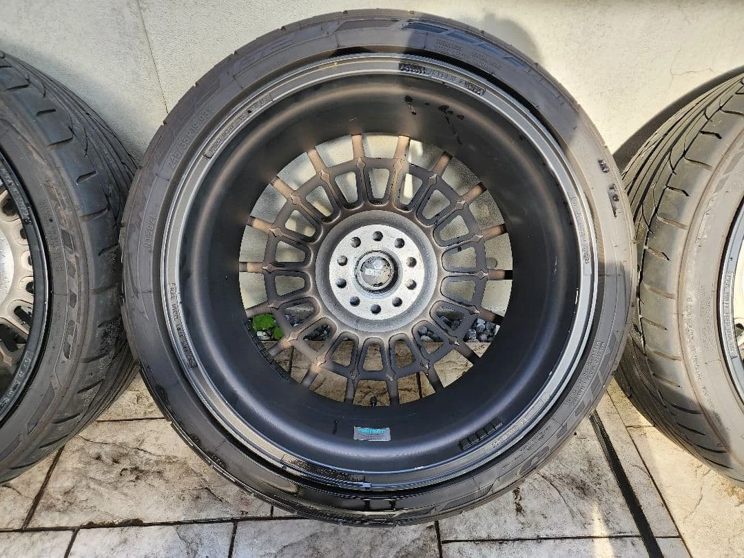 JDM rotiform LAS-R R19/8.5J +45 tire set No Tires - Image 12