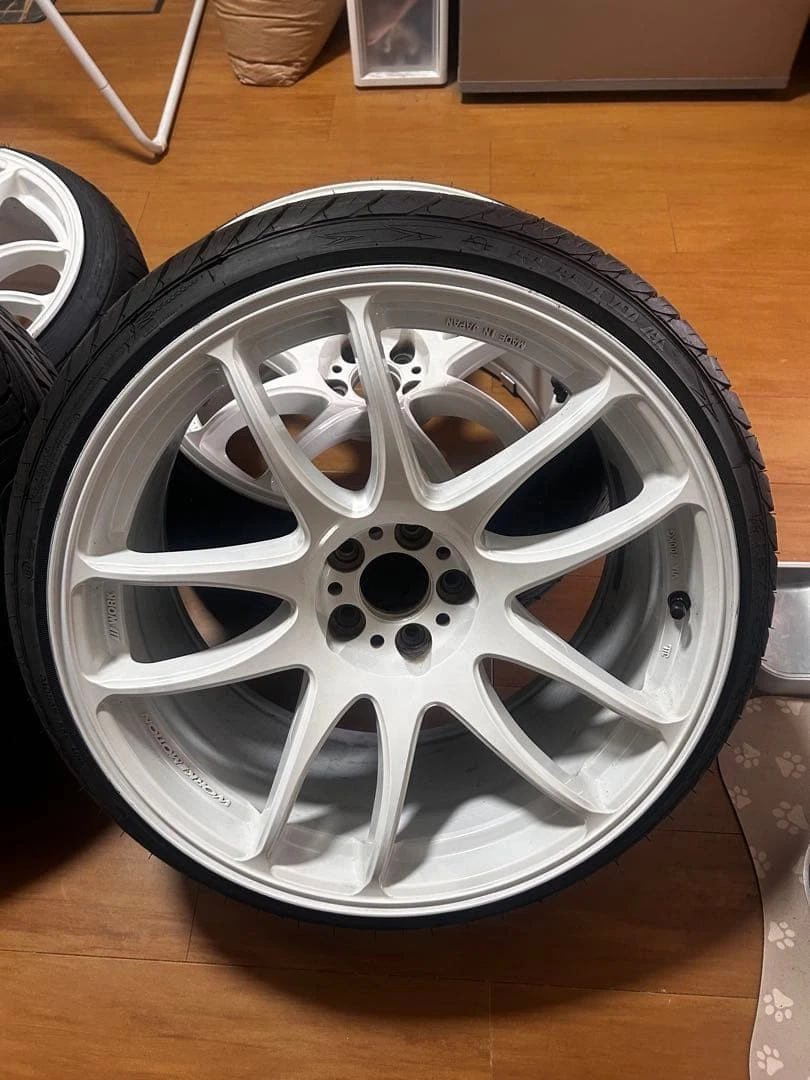 JDM Work Emotion CR Kiwami 18inch 9.5j No Tires - Image 5