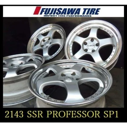 JDM 2143 SSR PROFESSOR SP1 18x8J 5-hole PCD114.3 +49 4-wheel No Tires