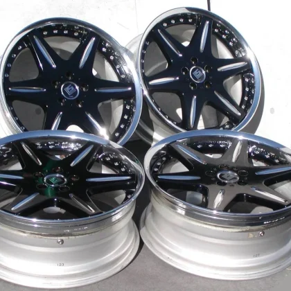 JDM Out of print 20 WORK LS406 8.5J +46 114.3-5H Crown Mark X Fuga Ari No Tires