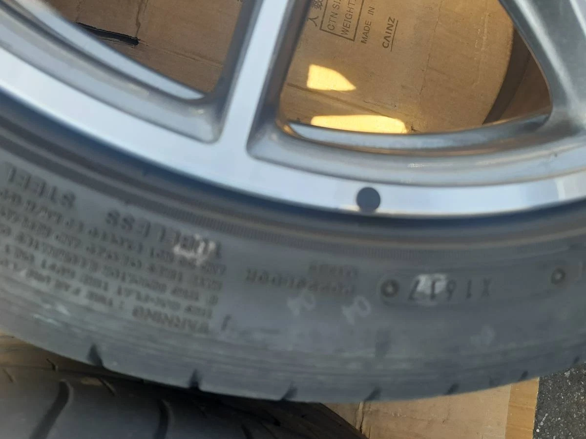 JDM Genuine Mercedes-Benz AMG 19BBS Set 245/40/19 DUNLOP SP SPORTS MAX No Tires - Image 3