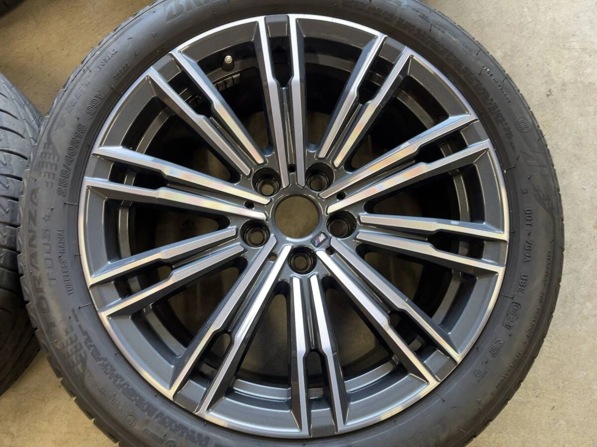 JDM BMW G20 G21 and G22 Genuine Msports BS 18-inch Wheels Set of 4 No Tires - Image 5