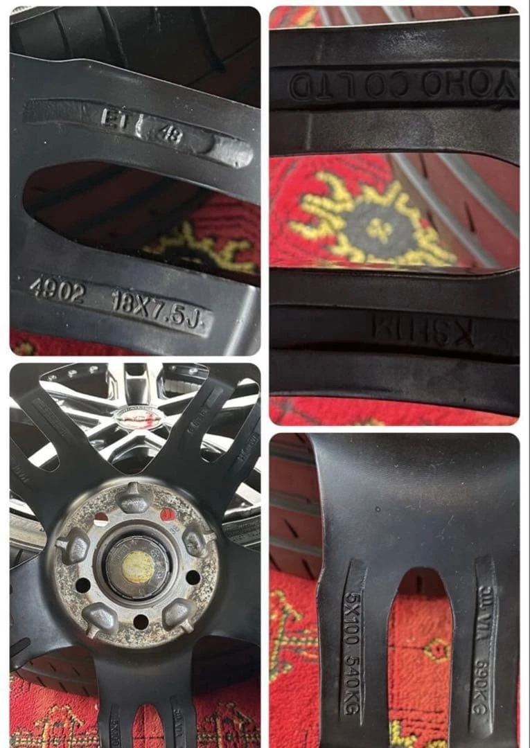 JDM Sharen 18-inch wheels 3Book No Tires - Image 6