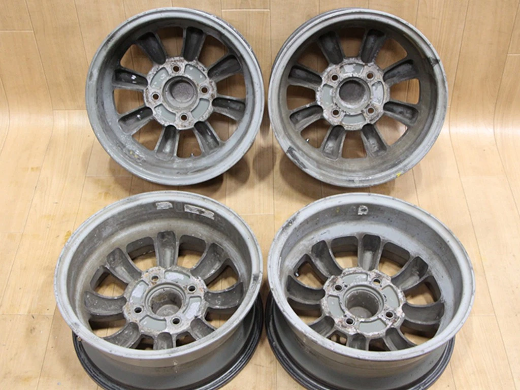 JDM B133 Rare Old Car ALTAIR 14X6J+20 PCD114.3 JDM USDM GX51 GX61 GX71 No Tires - Image 7