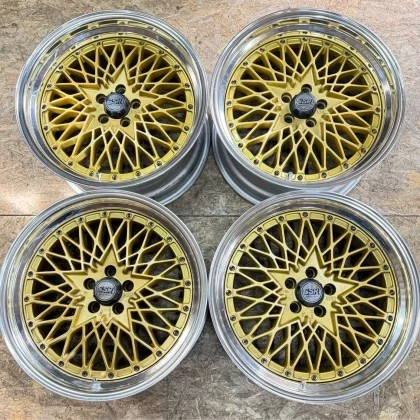 JDM Rare SSR Formula Mesh 189.5J+43 PCD100 5-hole 5H Deep Rim Compatib No Tires