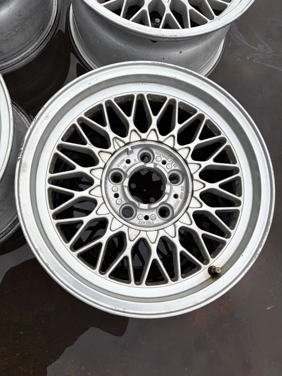 JDM Tsushima City Aichi Prefecture BBS BMW 8J X16H2 old car No Tires - Image 2