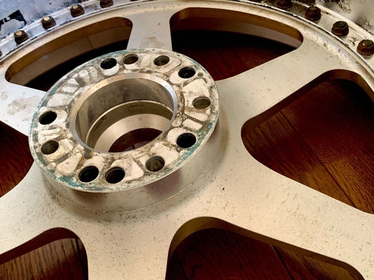 JDM R33GT-RSize MANARAY SPORT MS-6 HYPER gold disc 1810J +23 manaleisp No Tires - Image 5