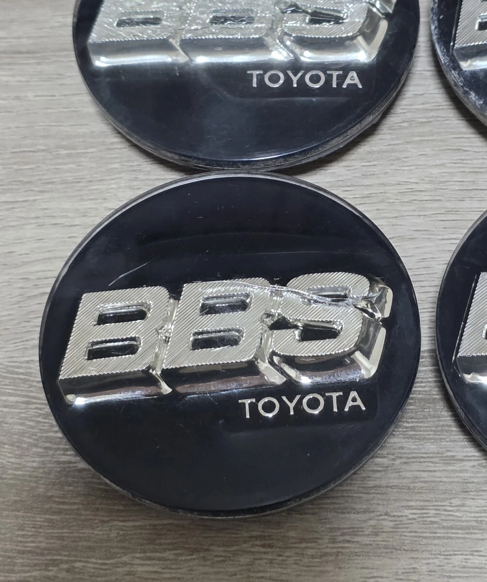 JDM Rare Toyota Genuine BBS Center Caps 70mm for RF LM RG-F RE-L RE-L2 No Tires - Image 5