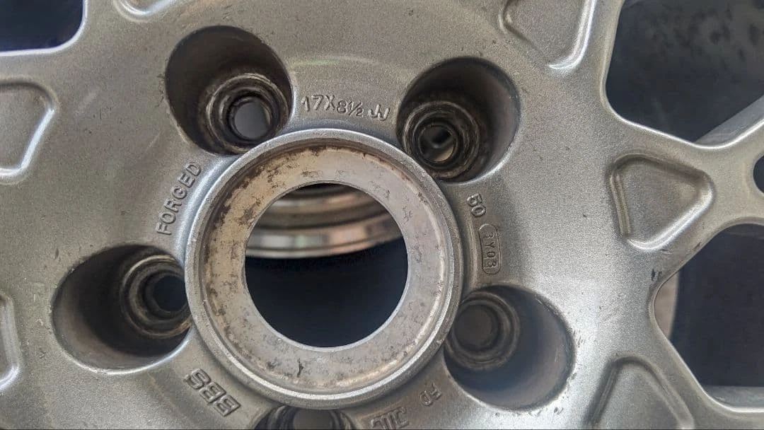 JDM Genuine BBS wheels for FD3S RX-7 type RZ No Tires - Image 3