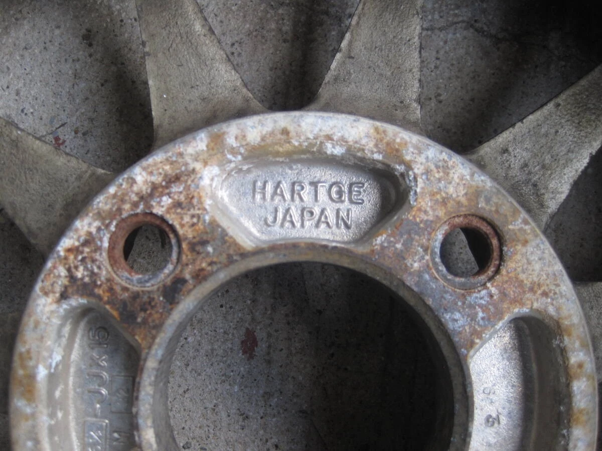 JDM Hartge 15-inch PCD114.3 4-lug 6.5JJ OFF+38 205/60R15 tires for Mar No Tires - Image 5