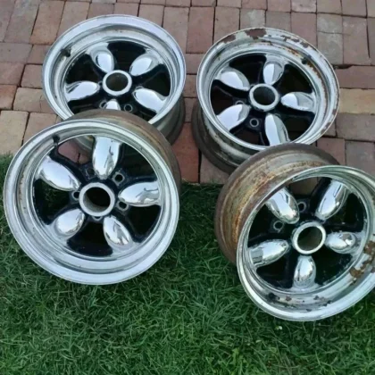 JDM kps? Out of print 14 American Racing Daisy 114.3 120.65 wheels 4-b No Tires