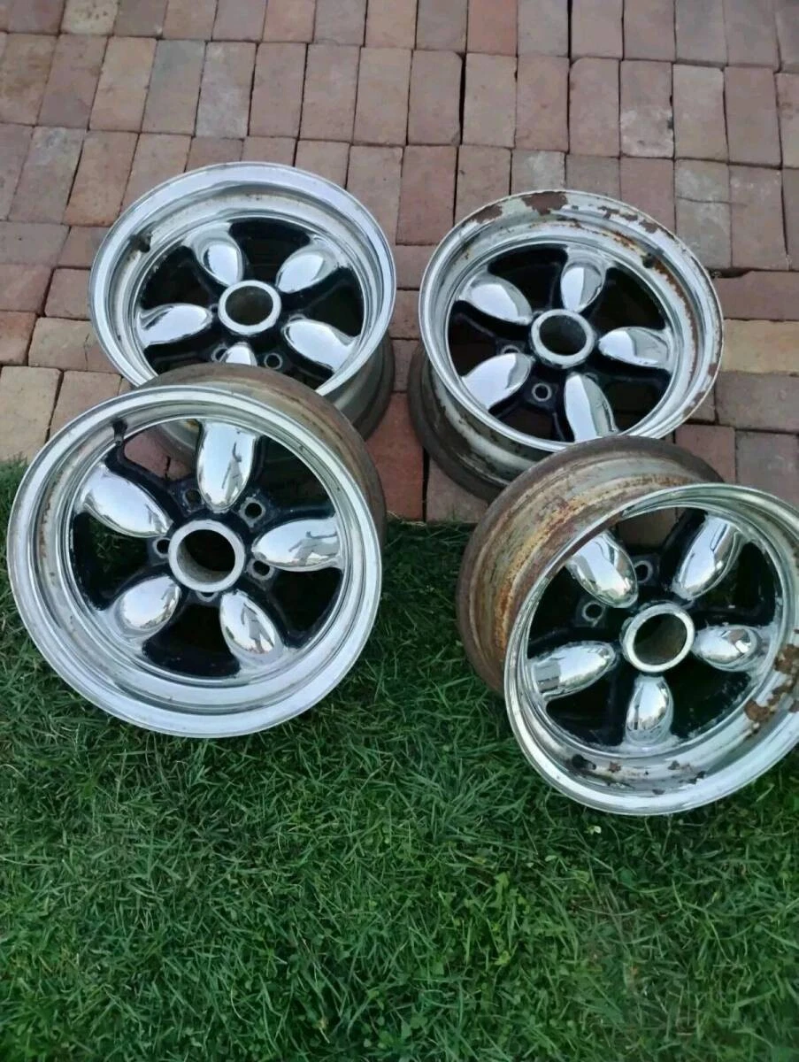 JDM kps? Out of print 14 American Racing Daisy 114.3 120.65 wheels 4-b No Tires
