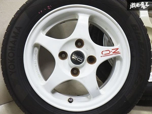 JDM OZ Racing Genuine ENKEI CE9A Wheels for Lancer Evolution III 15x6+ No Tires - Image 3