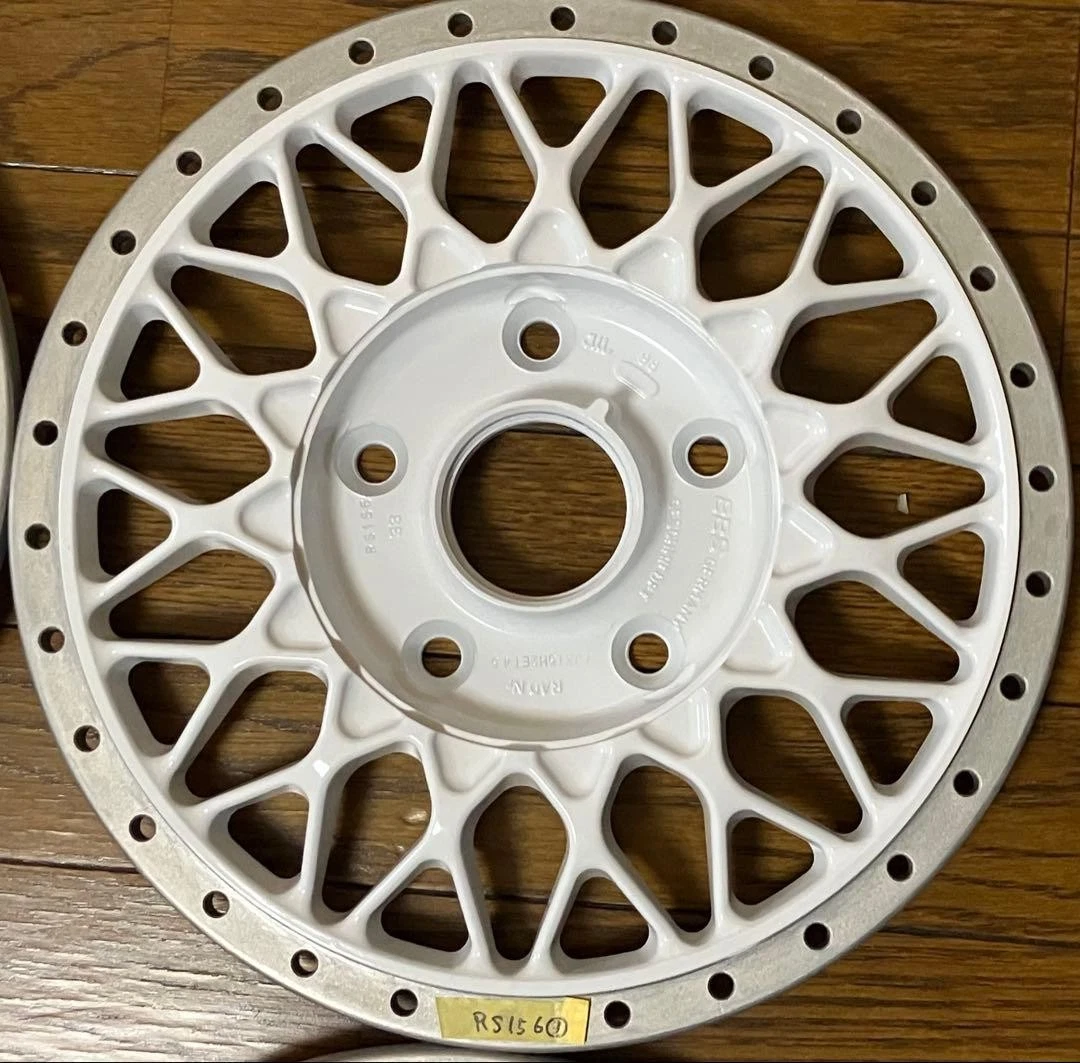 JDM 15-inch low disc BBS RS156 No Tires - Image 11
