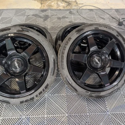 JDM Rotiform Six 19-inch 8.5J Tire & Wheels PCD120 PCD114.3 5H for BMW No Tires