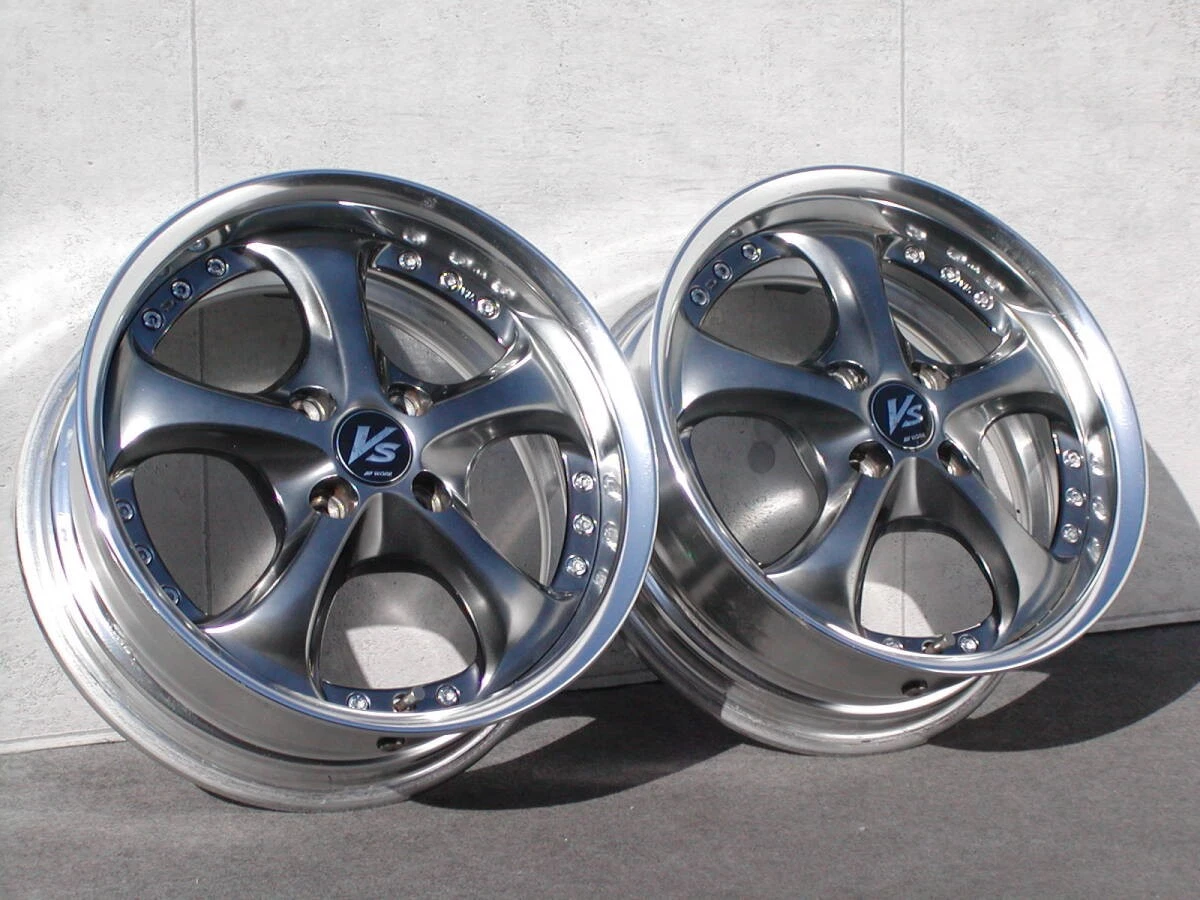 JDM WORK VS-KF 4Wheels 15x5.5+40 6+38 4x100 Hub60 - Image 2