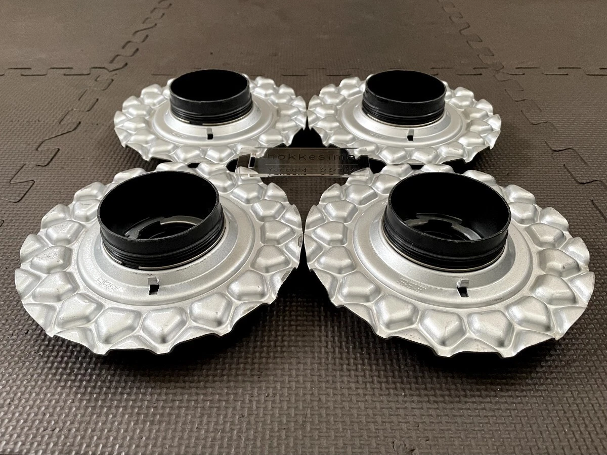 JDM BBS RS Center Cap Ornament for 16-17 inch Wheels 4-Piece Screw-On No Tires - Image 8