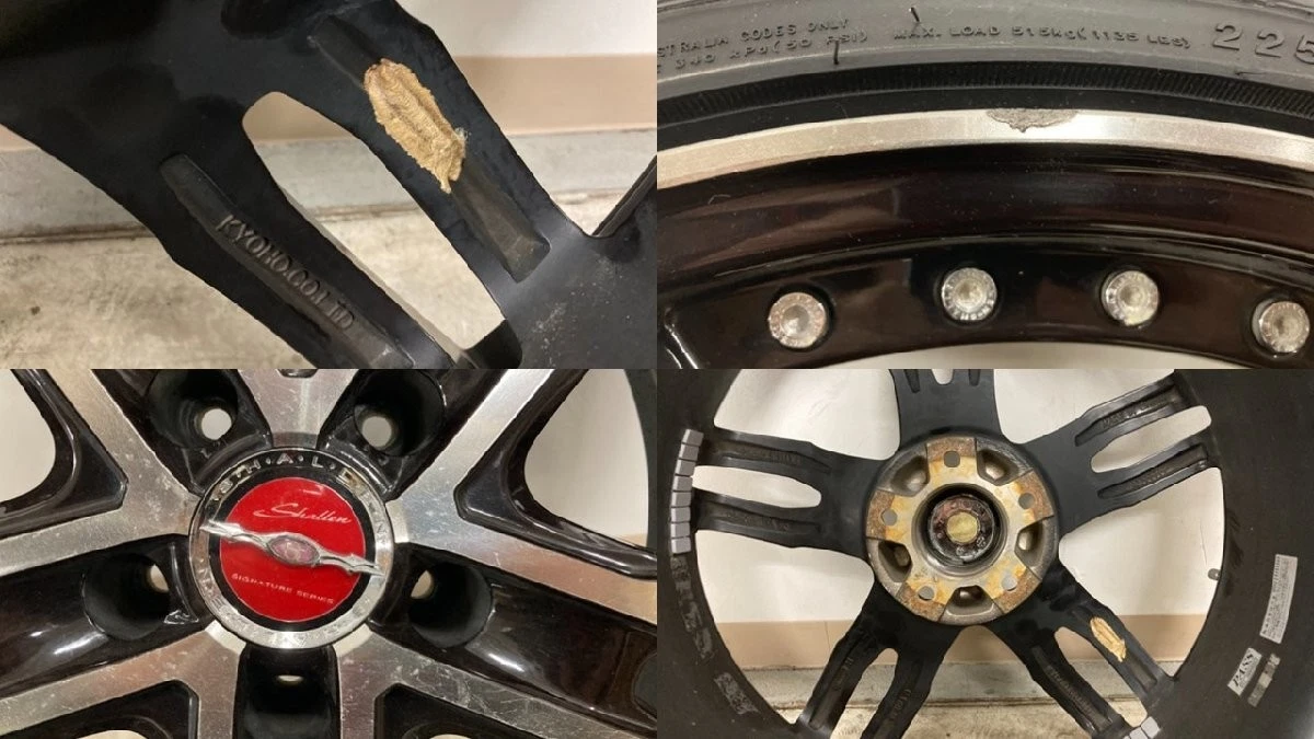 JDM Used AME Sharlen XF-55 20x8J 5H114.3 +38 4-Book Set Available for No Tires - Image 3