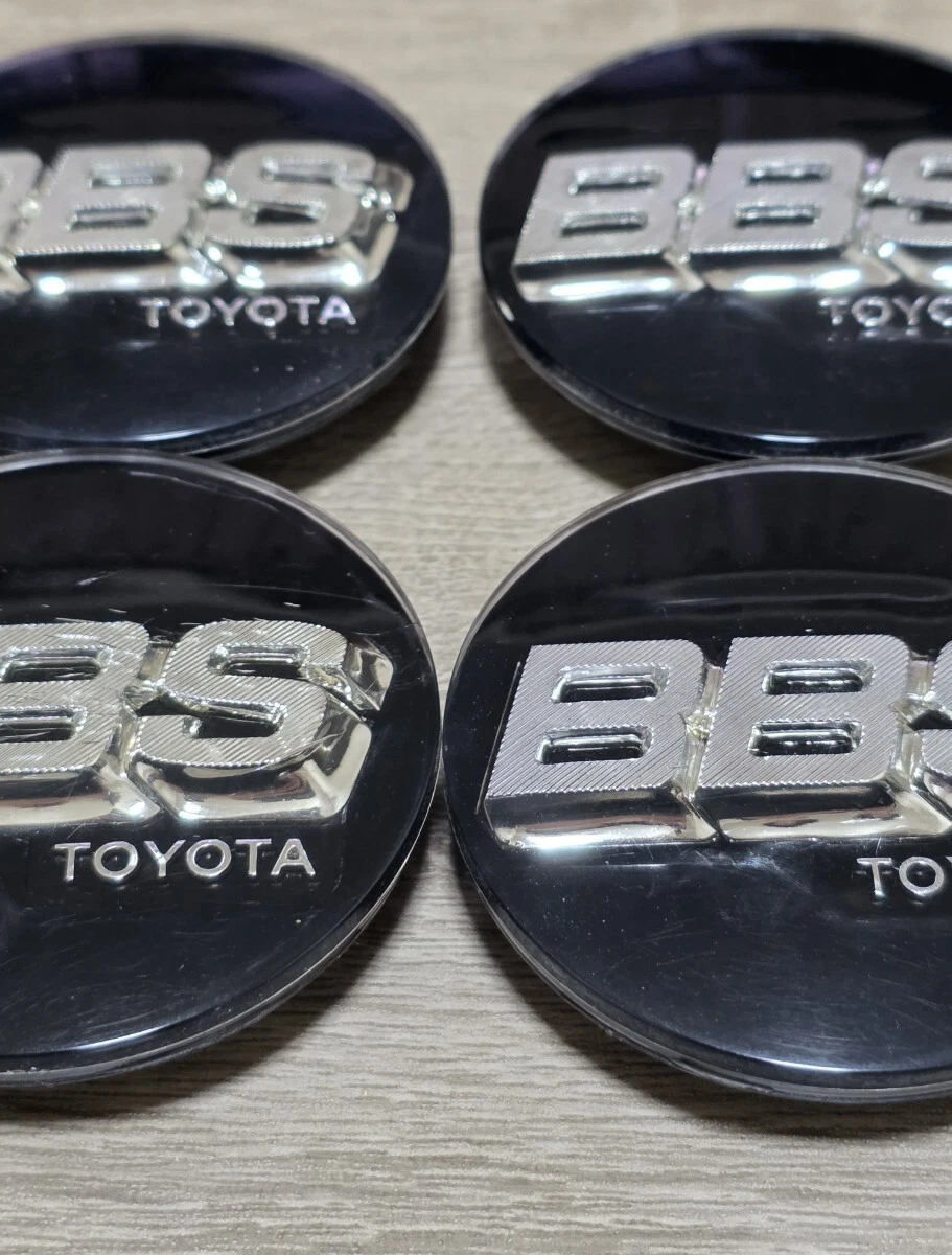 JDM Rare Toyota Genuine BBS Center Caps 70mm for RF LM RG-F RE-L RE-L2 No Tires - Image 6