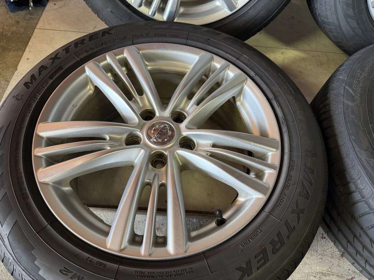 JDM Skyline V36 late model 17-inch 7.5J +45 PCD114.3 5-lug 225/55R17 1 No Tires - Image 3