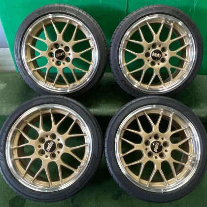 JDM BBS RG-R Aluminum Wheels Size Forging S2000 Specific 18x7.5J 215/4 No Tires