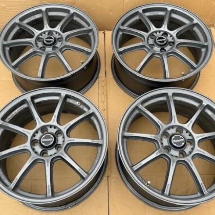 JDM RAYS GRAM LIGHTS 57G 17-inch 7J +50 PCD100 5-lug 4-piece set for L No Tires