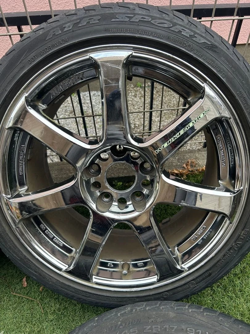 JDM ⭐︎ WORK EMOTION XT7 174Book Set ⭐︎ Kanagawa Nothing Fee No Tires - Image 3