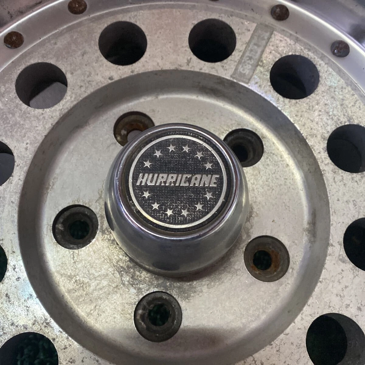 JDM Deep-rim Hurricane Racing Wheels ENKEI 1616x8J-26 PCD: 127-5H 78mm No Tires - Image 8