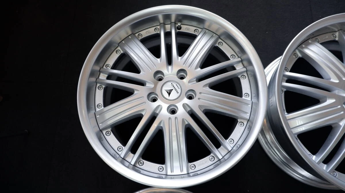 JDM WORK work VARIANZA wheels baked and painted by a wheel repair spec No Tires - Image 4