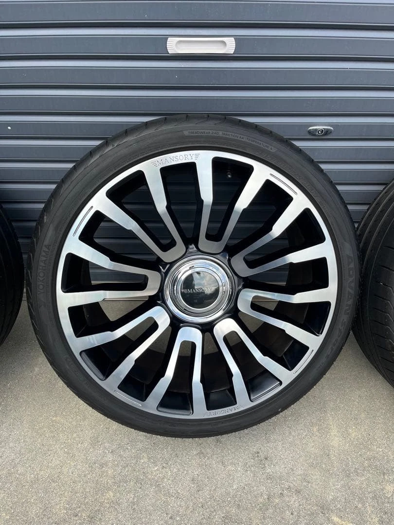 JDM Rolls Royce Ghost Mansory 22-inch Tire Wheel 4-Book Set No Tires - Image 3