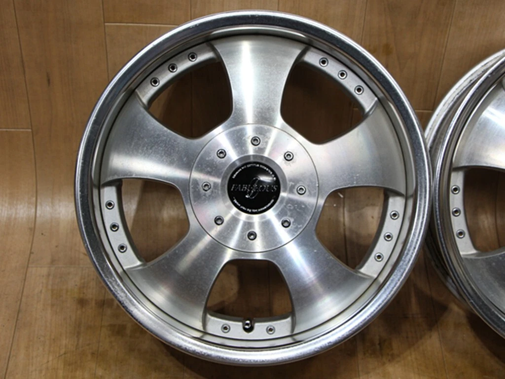 JDM C39 deep rims rare Fabless PROFOUND 15x5.5J+38 6.5J+38 PCD110 PCD1 No Tires - Image 2