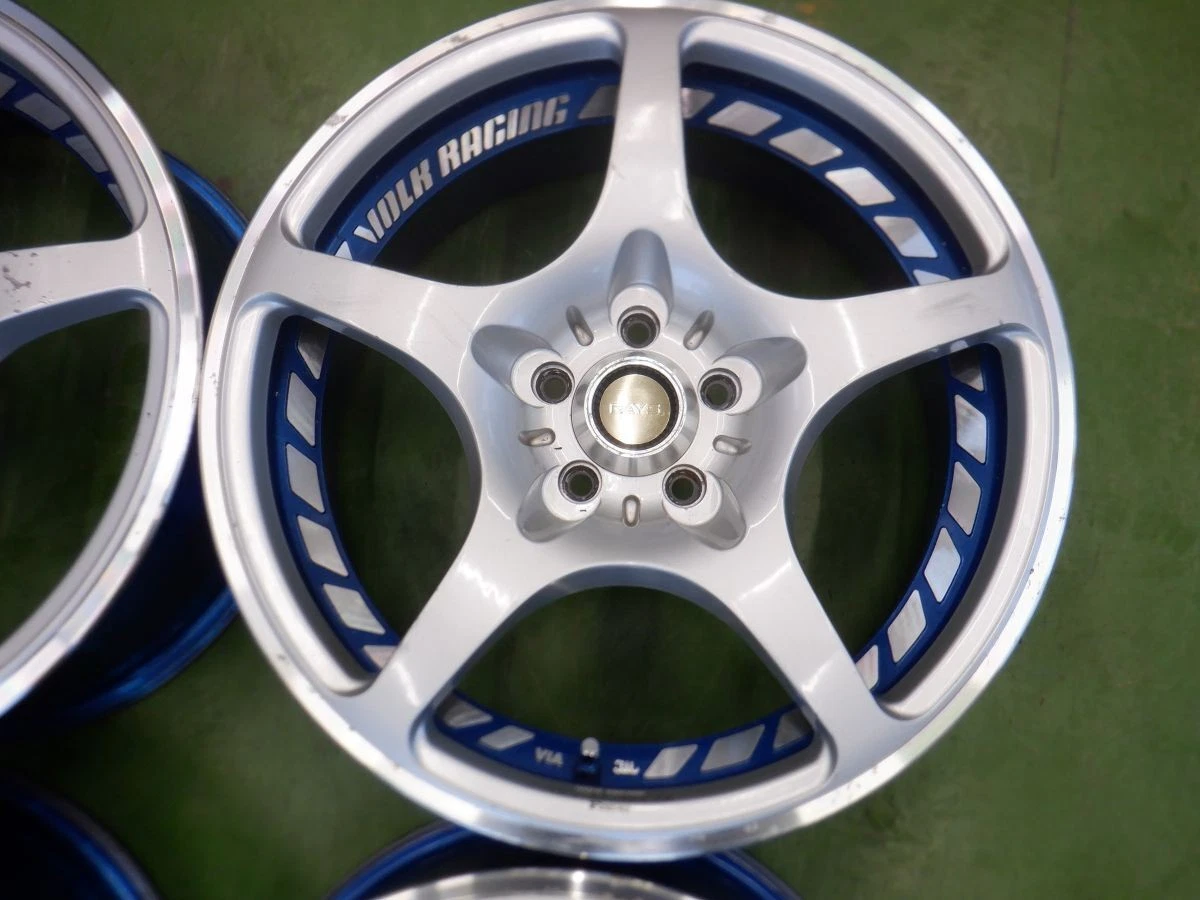 JDM K Delivery Out of Print Rare Item RAYS VOLK RACING CHALLENG F-ZEO No Tires - Image 4