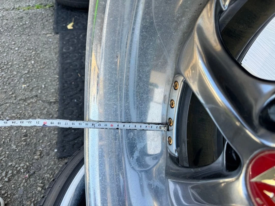 JDM Rebarrel VSKF 18-inch 10.5j 12j deep rim VS-KF plated No Tires - Image 10