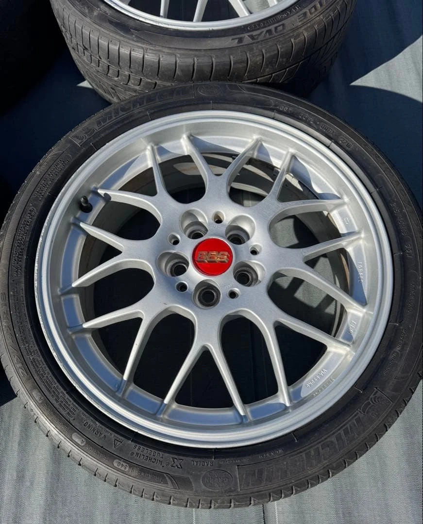 JDM Used BBS RG-R 187J ET55 5H/100 4Book Set No Tires - Image 5