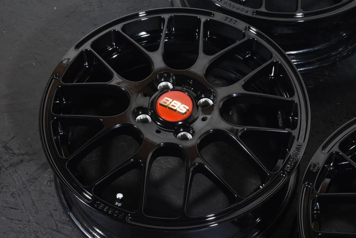 JDM BBS RP RP007 15-inch wheels in limited color black. Set of 4 forge No Tires - Image 6