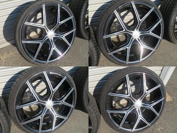 JDM 225/35ZR20/245/30ZR20 WALD ILLIMA Ilima 208.5J/9.5J/CD114.3 +33 No Tires