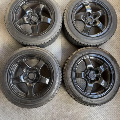 JDM GT-R 32 genuine 16-inch aluminum studless tires 205/55 R16 4-book No Tires