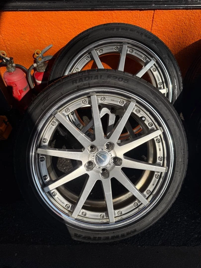 JDM Work Gnosis GSR1 Alphard Vellfire Wheels No Tires - Image 3
