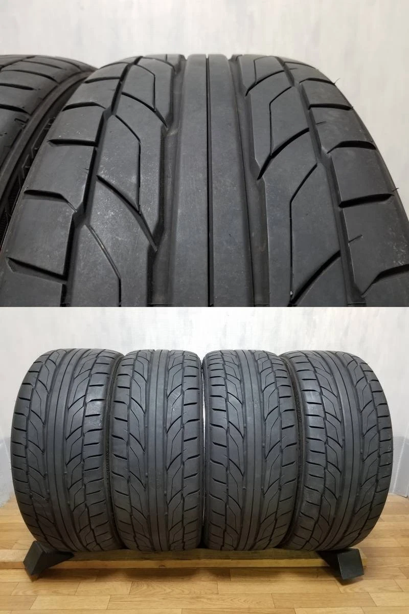 JDM Rare 198J +50 PCD100 ADVAN Racing RZ wheels with burr grooves for No Tires - Image 9