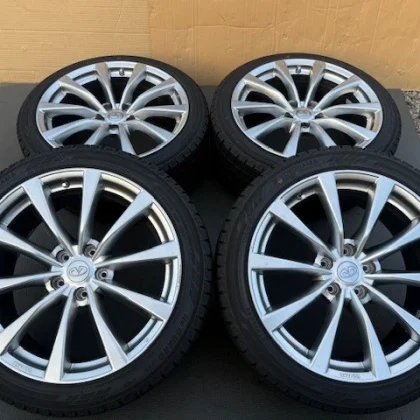 JDM Genuine Nissan V36 Skyline Coupe 19x8.5J +43 9J +45 PCD114.3/5H 22 No Tires
