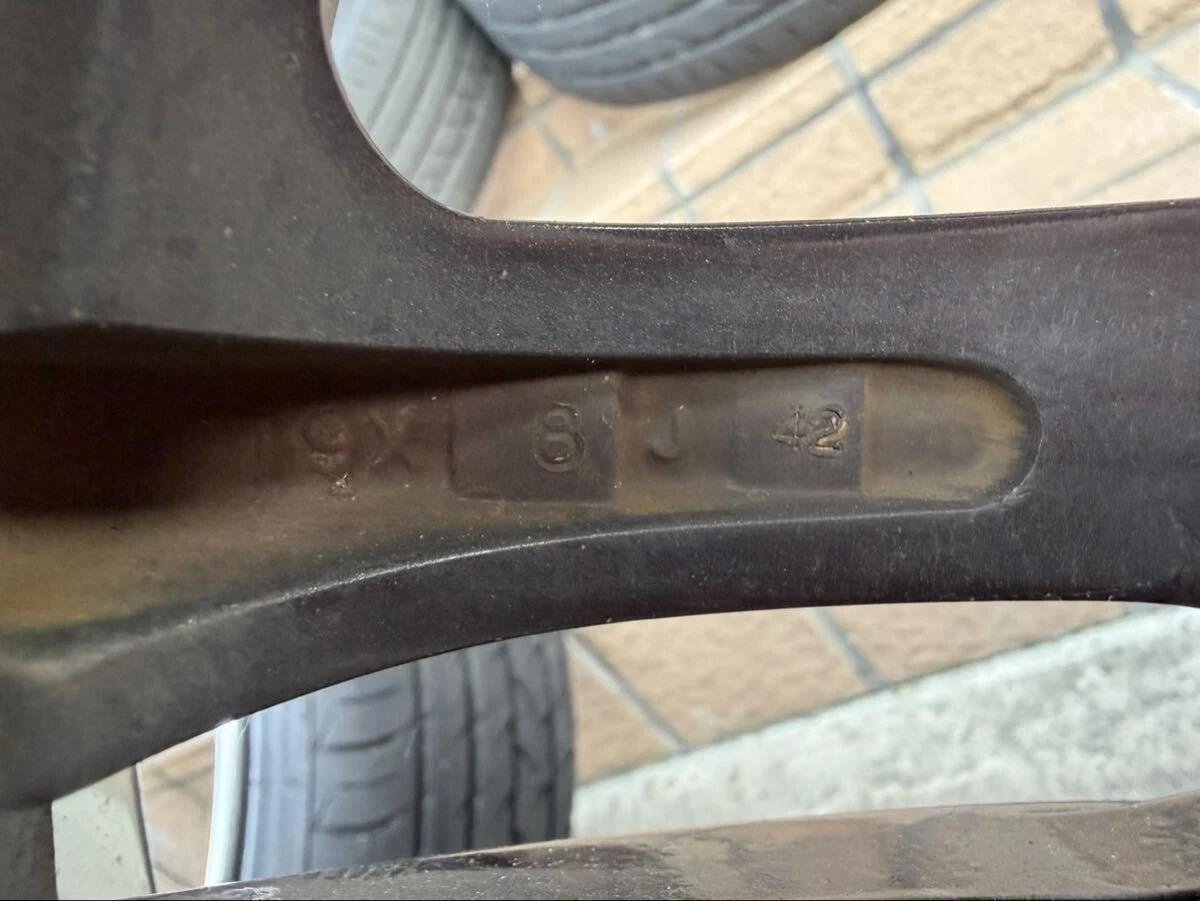 JDM Shallen 5H 8J deep rims for Prius 50 series and Prius 30 series PC No Tires - Image 3