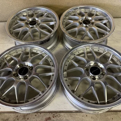 JDM H16 SSR Vienna Gluck 167J +48B PCD 100/4H Used 4Book 3-piece Deep No Tires